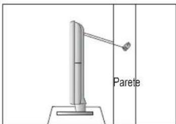 SAMSUNG LE26B450C4WXZG - Per evitare una eventuale caduta del teilevisore: - 3