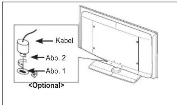 SAMSUNG LE46B550M2HXXU - Kensington-Schloss als Diebstahlsicherung (modellabhängig) - 1