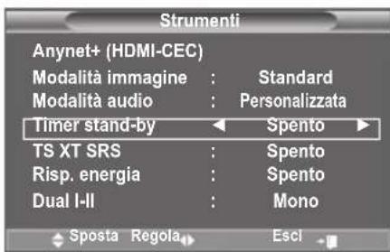 SAMSUNG LE46B550M2HXXU - Impostazioni rapide - 1