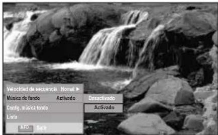 SAMSUNG LE46B550M2HXXU - Música de fondo: - 2