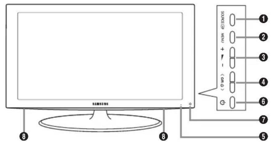 SAMSUNG LE46B550M2HXXU - Instalar o kit de montagem na parede - 4