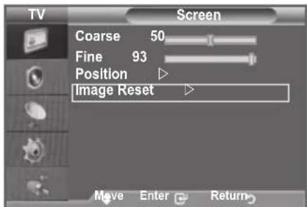 SAMSUNG LE46B550M2HXXU - Image Reset - 1