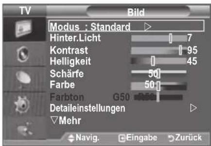 SAMSUNG LE46B550M2HXXU - Bildstandardändern - 1