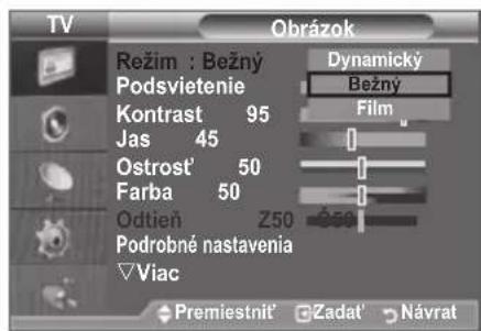 SAMSUNG LE46B550M2HXXU - Zmena obrazovej normy - 3