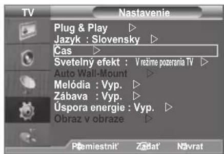 SAMSUNG LE46B550M2HXXU - Nastavenie Časovača automatického vypnutia - 1