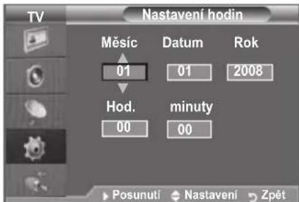 SAMSUNG LE46B550M2HXXU - Nastavení a zobazení aktuálniho Času - 2