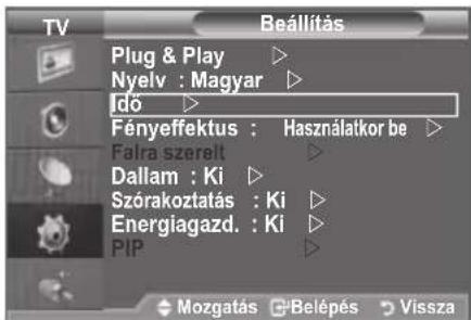 SAMSUNG LE46B550M2HXXU - A televízio automatikus be- és kikapcsolása - 1