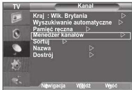 SAMSUNG LE46B550M2HXXU - Dodawanie i blokowanie kanalów - 1