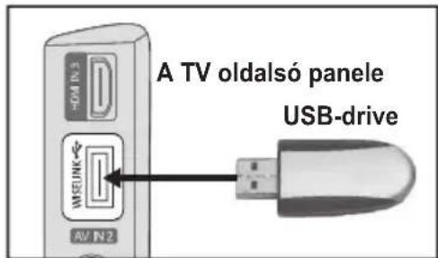 SAMSUNG LE46B550M2HXXU - A WISELINK funkció használata - 1
