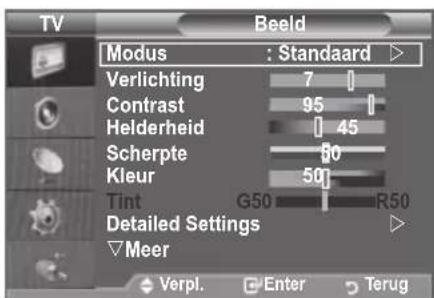 SAMSUNG LE46B550M2HXXU - De beeldstandaard wijzigen - 1