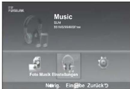 SAMSUNG LE46B550M2HXXU - MP3-Liste verwenden - 1