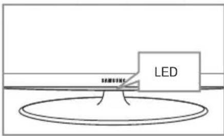 SAMSUNG LE46B550M2HXXU - Setting the Light Effect (depending on the model) - 2