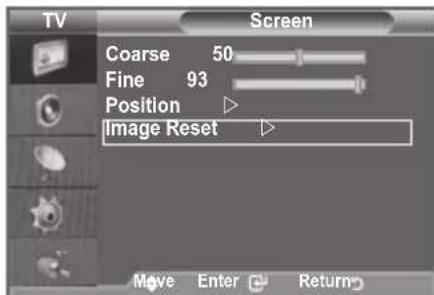 SAMSUNG LE46B550M2HXXU - Image Reset - 6