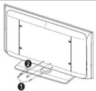 SAMSUNG LE46B550M2HXXU - Instalowanie podstawy - 2