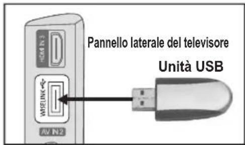 SAMSUNG LE46B550M2HXXU - Utilizzato della funzione WISELINK - 1