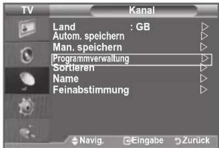 SAMSUNG LE46B550M2HXXU - Sender hinzufugen/sperren - 1