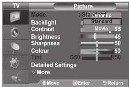 SAMSUNG LE46B550M2HXXU - Spremembaslikovega standarda - 3