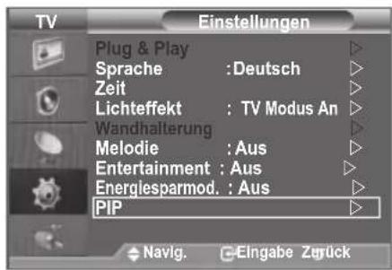 SAMSUNG LE46B550M2HXXU - Bild-in-Bild-Funktion (PIP) verwenden - 1