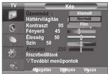 SAMSUNG LE46B550M2HXXU - Képtípus módosítása - 3