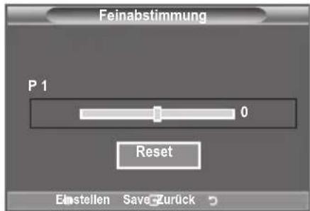 SAMSUNG LE46B550M2HXXU - Senderfeinabstimmung durchführren - 2