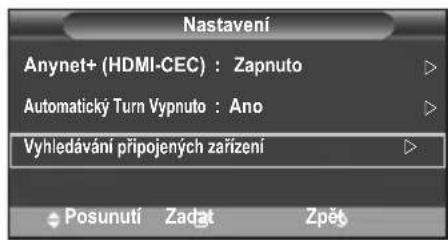 SAMSUNG LE46B550M2HXXU - Vyhledávání a prepínání zařizení Anynet+ - 2