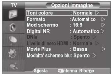 SAMSUNG LE46B550M2HXXU - Configurazione di Opzioni imagine - 2