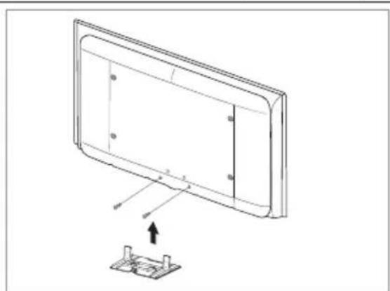 SAMSUNG LE46B550M2HXXU - Namestitev kompleta za pritrditev na steno - 1