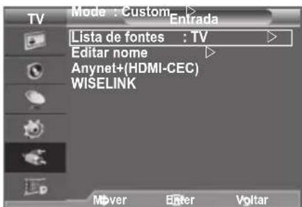 SAMSUNG LE46B550M2HXXU - Seleccionar a fonte - 1