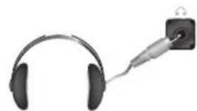 SAMSUNG LE46B550M2HXXU - Collegamento delle cuffie (venduti separatamente) - 1