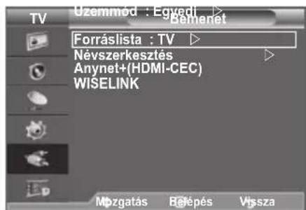 SAMSUNG LE46B550M2HXXU - Forrás kivalasztása - 1