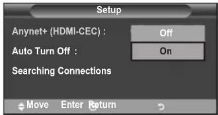 SAMSUNG LE46B550M2HXXU - Using the Anynet+ Function - 3