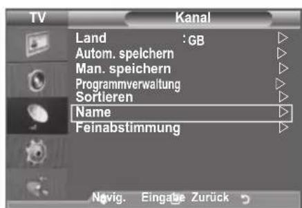 SAMSUNG LE46B550M2HXXU - Sendernamen zuweisen - 1