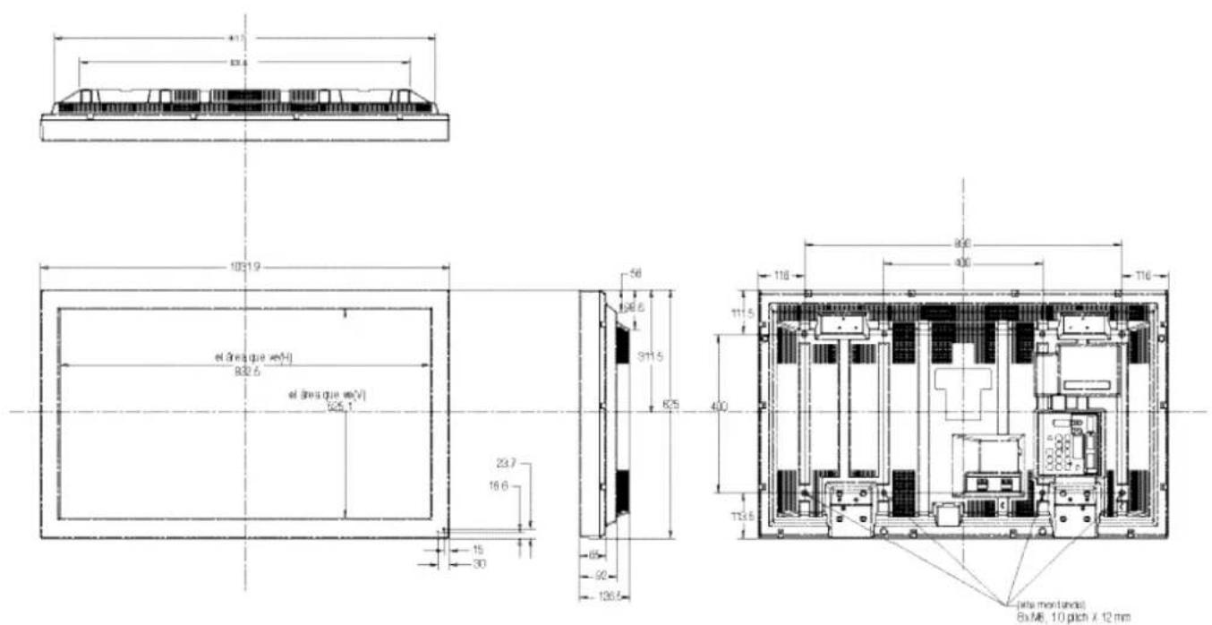 SANYO 42SRE1 - DIT PRODUCT MOET GEAARD ZIJN - 1