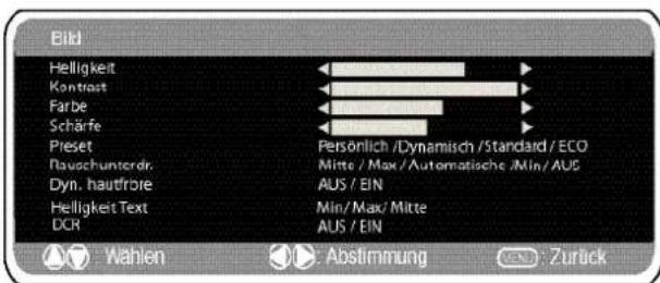 SANYO 42SRE1 - Bild-Menu - 1