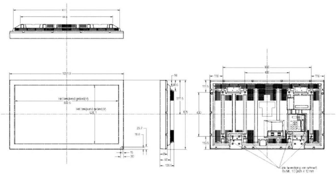 SANYO 42SRE1 - Algemene specificities - 1