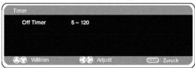 SANYO 42SRE1 - Off-Timer - 1