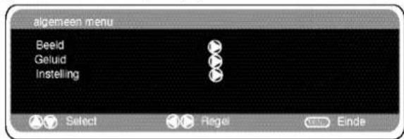 SANYO 42SRE1 - MENUWERKING - 2