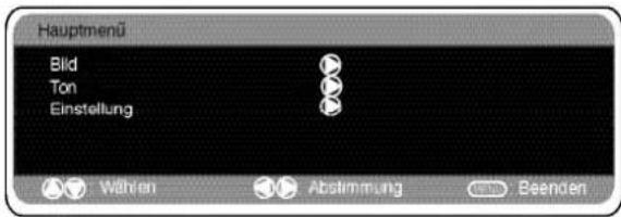 SANYO 42SRE1 - MENÜBETRIEB - 2