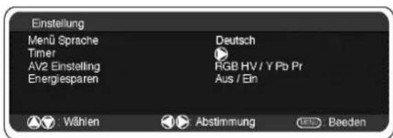 SANYO 42SRE1 - Einstellungen PC-MENUTon menu - 3
