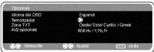 SANYO 42SRE1 - Menu de Configuracion - 1
