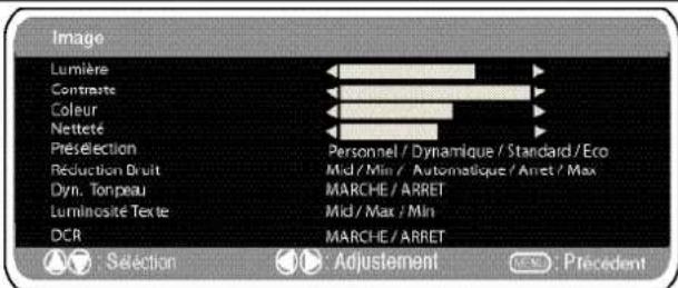 SANYO 42SRE1 - Menu Image - 1
