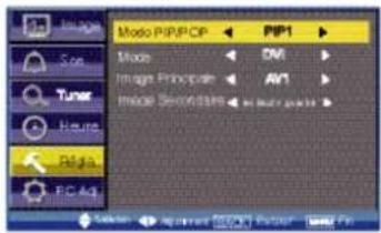SANYO 52LH1R - Réglage pip/pop - 1
