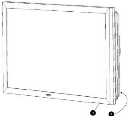 SANYO 52LH1R - Commandes et terminaux - 1