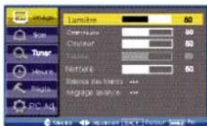 SANYO 52LH1R - Menu image - 1