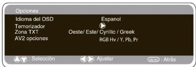 SANYO 42LM5WPTC - Menu de Configuracion - 1