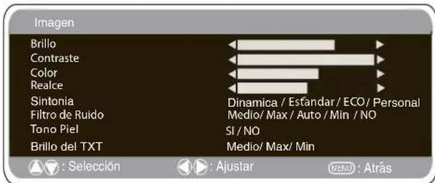 SANYO 42LM5WPTC - Menu de Imagen - 1