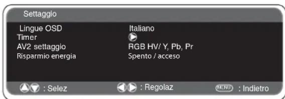 SANYO 42LM5WPTC - Impostazioni menu PC - 3