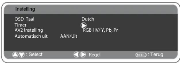 SANYO 42LM5WPTC - Menu-installingen pc - 1