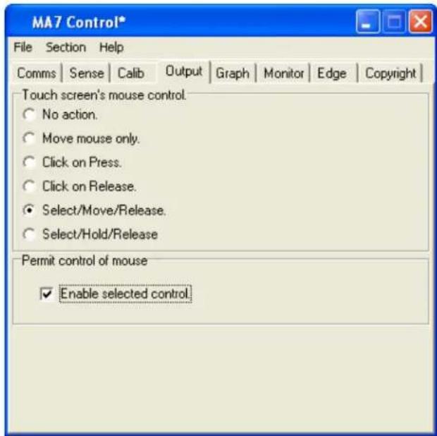 SANYO 42LM5WPTC - Select the Output tab. - 1