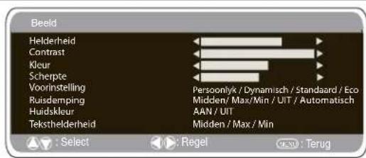 SANYO 42LM5WPTC - Beeldmenu - 1